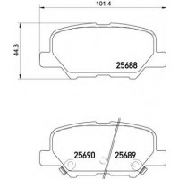    BREMBO P61111