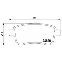    BREMBO P68041