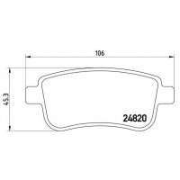    BREMBO P68054