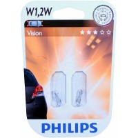   W1,2W 12V 1.2W W2X4,6d 2 blister PHILIPS 12516B2