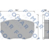    FOMAR Friction FO 543081