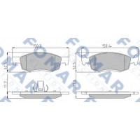    FOMAR Friction FO 873681