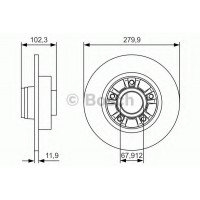   BOSCH 0986479S44