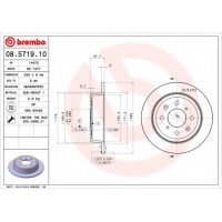   BREMBO 08571910