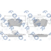    FOMAR Friction FO 859681