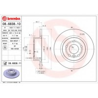   BREMBO 08.6838.11