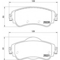    BREMBO P61105