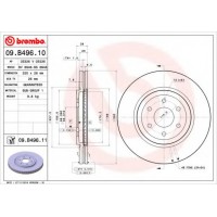   BREMBO 09.B496.11