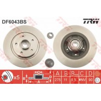   TRW DF6043BS