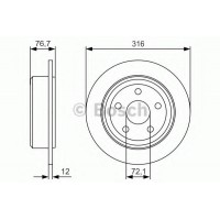   BOSCH 0986479R08