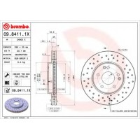   BREMBO 09.8411.1X