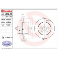   BREMBO 08.A534.31