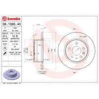   BREMBO 08.1395.40