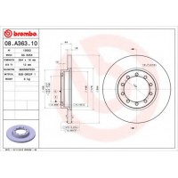   BREMBO 08.A363.10