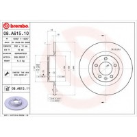   BREMBO 08.A615.11