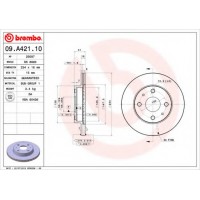   BREMBO 09.A421.10