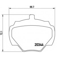    BREMBO P44 001