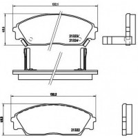    BREMBO P28 016