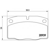    BREMBO P59 005