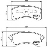    BREMBO P16 011