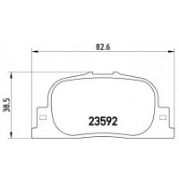    BREMBO P83 063