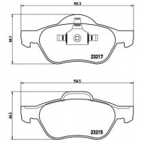    BREMBO P68 029