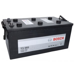  220Ah-12v BOSCH (T3081) (518x276x242), L, EN1150