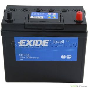  45Ah-12v Exide EXCELL (234x127x220), R, EN300 (.)