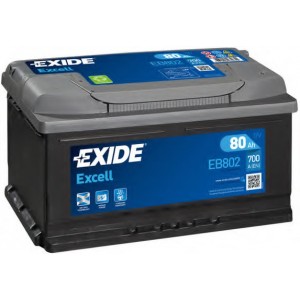  80Ah-12v Exide EXCELL (315x175x175), R, EN700