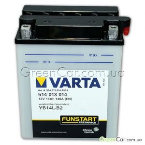  14Ah-12v VARTA FS FP (YB14L-B2) (136x91x186), R, Y8, EN140