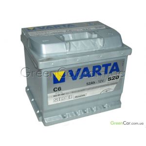  52Ah-12v VARTA SD (C6) (207x175x175), R, EN520