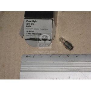  Bosch 12V 2W BA7s (1987302224)