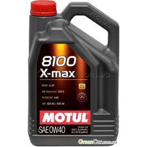   MOTUL 8100 X-MAX 0W-40 ( 4)