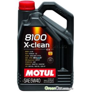   MOTUL 8100 X-CLEAN 5W-40 ( 4)