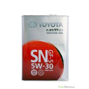   TOYOTA Motor Oil 5W-30 SN GF-5 ( 4)