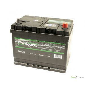  68Ah-12v Gigawatt (261175220), R, EN550, Asia, GW 0185756804