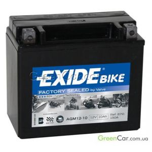  10Ah-12v Exide AGM (AGM12-10) (15087145), L, EN150