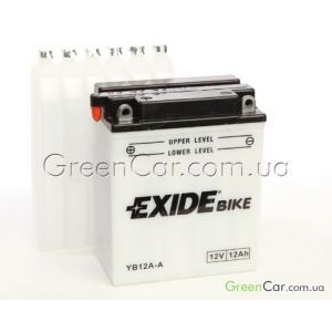  12Ah-12v Exide (YB12A-A) (13480160), L, EN170