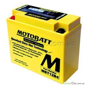  11Ah-12V MotoBatt AGM (MBT12B4) (150x70x130), L, EN150