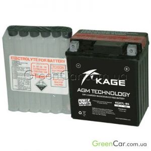  7Ah-12V MotoBatt AGM (KGX7L-BS) (114x70x109), R, EN95