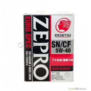   Idemitsu Zepro Euro Spec SN/CF 5W-40 ( 4)