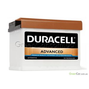  50Ah-12v Duracell Advanced (DA 50H) (210x175x190), R, EN420