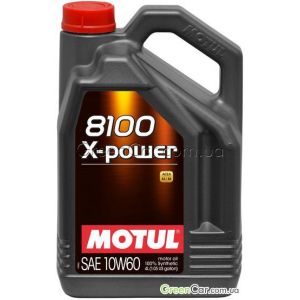   MOTUL 8100 X-POWER 10W-60 ( 4)