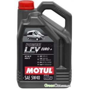   MOTUL POWER LCV EURO+ 5W-40 ( 5)