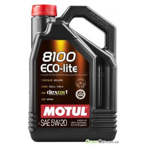   MOTUL 8100 ECO-LITE 5W-20 ( 5)