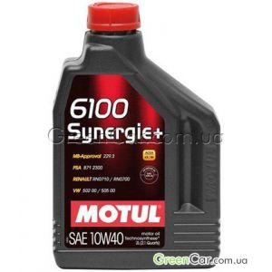   MOTUL 6100 SYNERGIE+ 10W-40 ( 2)