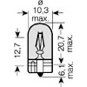  5W OSRAM 2827DC-02B