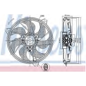   NISSENS 85607