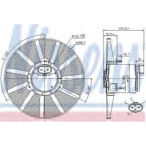   NISSENS 85720