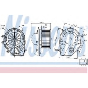   NISSENS 87060